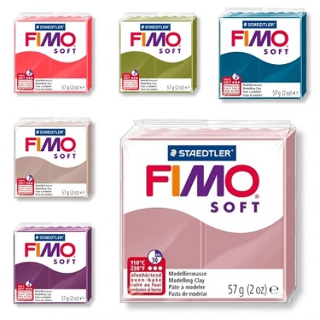 Staedtler Fimo Soft Natural Polymer Modelling Clay