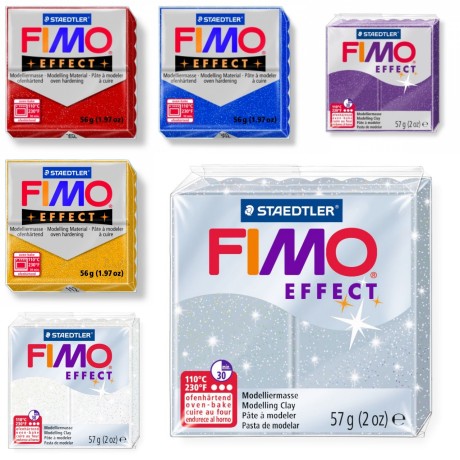 Staedtler Fimo Effect Glitter Polymer Modelling Clay