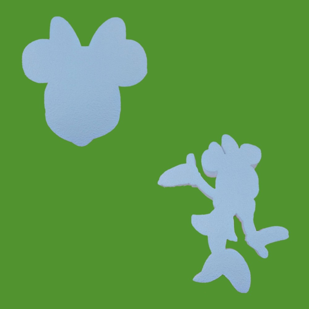 Forme din polistiren alb - Minnie Mouse
