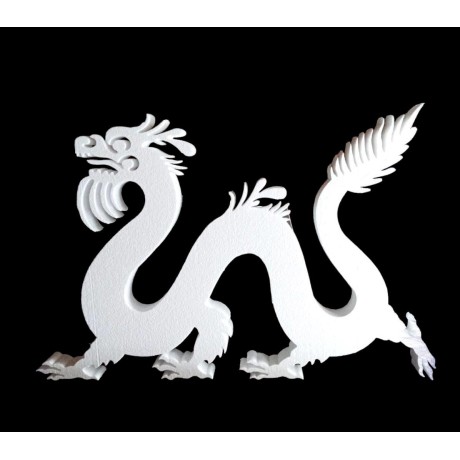 Forme din polistiren alb - dragon